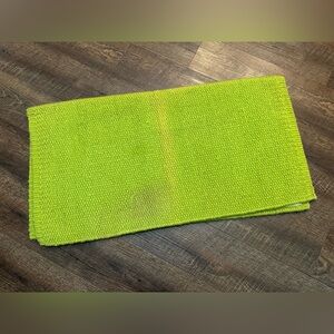 Horse Tack - Lime Green Mayatex Woven Western Saddle Blanket